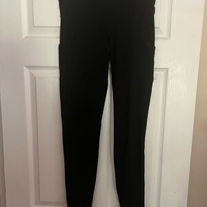 Women's Black High-Waisted Pants